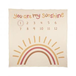 Одеяло Baby Carter's Milestone, желтый