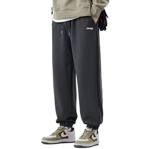 Повседневные брюки Unisex утепленные с флисовой подкладкой и манжетами Jeep, deep sea серый fleece-lined