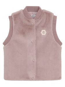 Noppies Жилет из искусственного меха фиолетового цвета