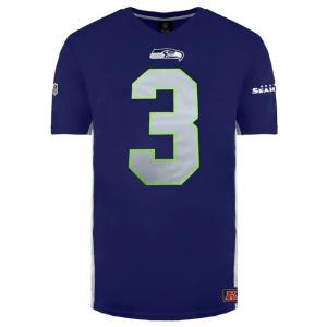 Футболка Fanatics NFL Russell Wilson 3 Seattle Seahawks Fanatics, синий
