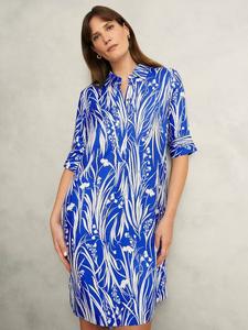 Платье-туника marciella wildflower Hobbs, синий/разноцветный