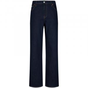 Calvin Klein Джинсы Women's N8D Denim Dark Blue Moderate Straight Fit