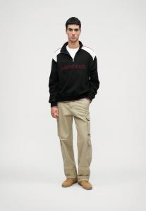 Толстовка iets frans... QUARTER ZIP UNISEX, Black