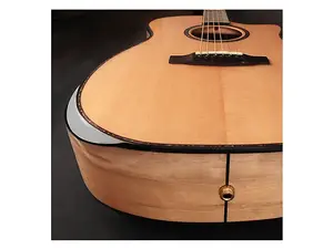 Cort GAMYBEVELNAT Grand Regal из миртового дерева с скошенной ручкой, гриф из красного дерева, 6-струнная акустико-электрическая гитара