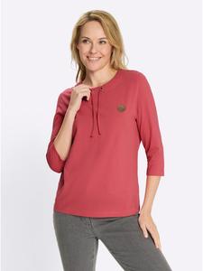 Рубашка с рукавами 3/4 цвета грейпфрута Sieh an!