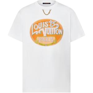 Футболка Paris Travel Stamp LOUIS VUITTON, белый