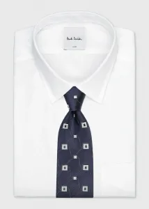 Галстук с квадратным узором