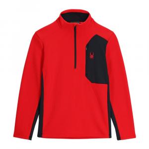 Куртка-полупильник Spyder Bandit с молнией до середины груди (мужская), Spyder Red