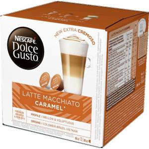 Капсулы «Латте Маккиато Карамель» Nescafé Dolce Gusto, 145,6 g