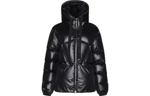 Пуховик женский черный Moncler