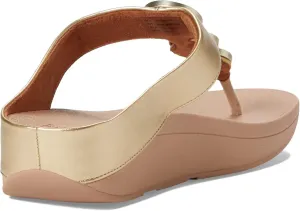 Сандалии FitFlop Halo с перемычкой между пальцами, женская мода, с амортизирующей подошвой