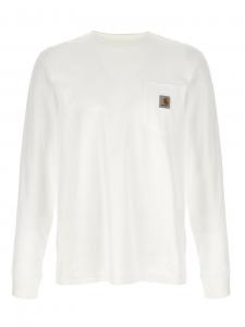 Футболка с длинным рукавом и карманом CARHARTT WIP, белый