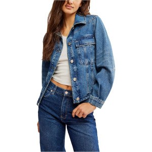 Куртка Free People Jade Denim Jacket, цвет High Dive