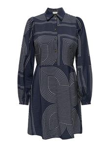 Платье-рубашка JDY TROYA, темно-синий