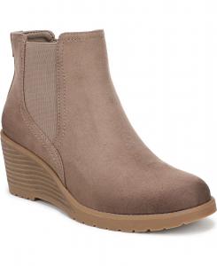 Женские короткие ботинки на танкетке Camden Chelsea Dr Scholl's, Taupe Fabric