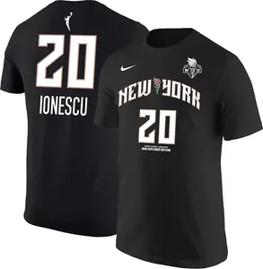 Черная футболка Nike Adult New York Liberty Sabrina Ionescu #20