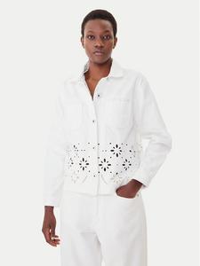 Джинсовая куртка regular fit 252-VBRAD Morgan, белый