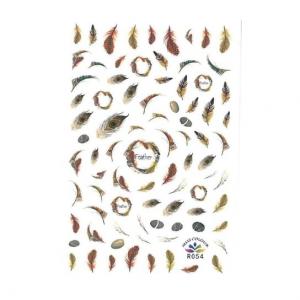 Наклейки для тонких ногтей № R054 MollyLac, Molly Lac