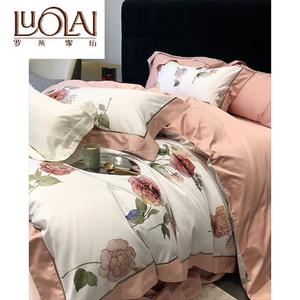 LUOLAI HOME Комплект постельного белья 1,8 м, 4 предмета, для одеяла 200x230 см, цвет Gluay