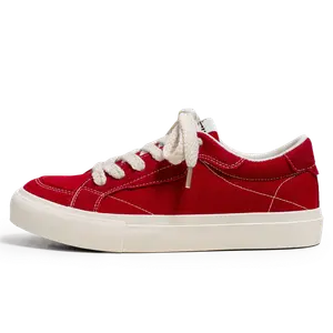 Износостойкие низкие кеды на холсте Women's NMR, красный