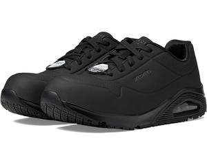 Кроссовки SKECHERS Work Uno SR - Deloney Comp Toe, черный