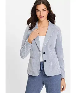 Женский блейзер из сирсакера Olsen, синий