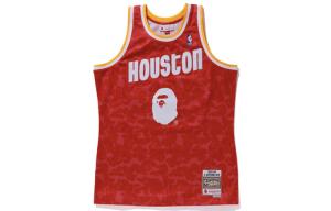 Баскетбольная майка Bape унисекс красная A Bathing Ape, красный