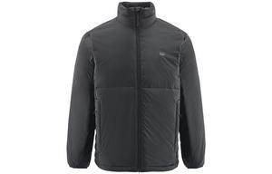 ФУ22 Однотонная Куртка Стоячим Воротником Приталенная Короткая Пуховая Унисекс CAT, Бирюзовый