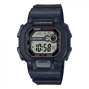 Часы CASIO Sports Waterproof Mens Black Digital, черный