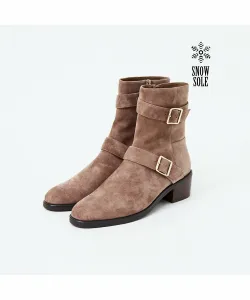 Короткие ботинки с W-образным ремнем Au Bannister, цвет Smoke Pink