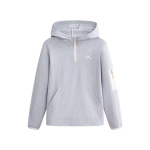 Детский свитшот Mizuno, серый