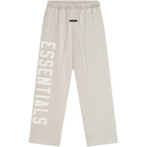 Брюки Track с логотипом Fear Of God Essentials, Heather Stone