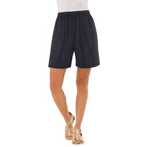 Женские шорты мягкого трикотажа больших размеров Roaman's, цвет Heather Charcoal