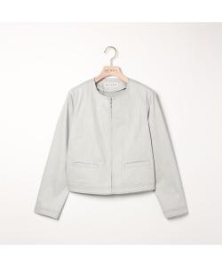 Куртка из фактурной ткани шамбре