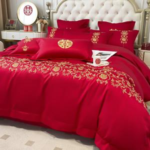 FUANNA Комплект постельного белья 1,5 м: пододеяльник 200x230 см, простыня на резинке, 2 наволочки