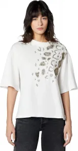 Allsaints Женская Футболка Flow Emb Amelie