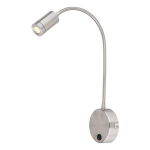 Светодиодный настенный светильник Globo Lighting Milly, железо / акриловое стекло - 1 лампа - серебро