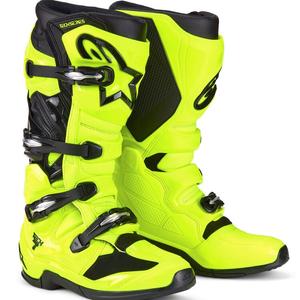 ALPINESTARS PROTECTS Мотоциклетные внедорожные ботинки star t7 alpinestars trail waterproof с регулируемой защитой оси, гоночная обувь, 2025 желтая модель, рекомендуем взять на размер больше, размер 43