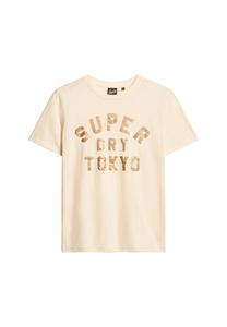 Футболка Superdry, Light beige