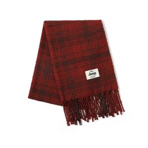 Jeep Вязаный шарф унисекс, Red