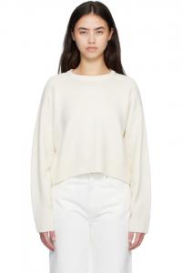 Loulou De Saison Укороченный свитер Off-White Bruzzi LDS
