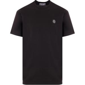 Футболка мужская черная Stone Island, черный