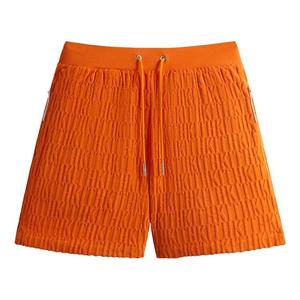 Шорты Kith Monogram Terry Graham Short, оранжевый
