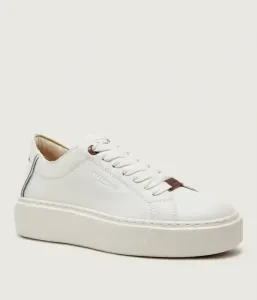 Лондонские деконструированные кожаные кроссовки Alexander Smith, белый