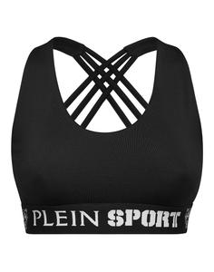 Базовая спортивная майка для бега PLEIN SPORT, черный