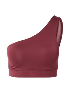 Спортивный бюстгальтер-бралетт PUMA PWRSHAPE, темно-красный
