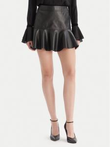 Юбка из искусственной кожи regular fit Tisch 59924SB Bardot, черный