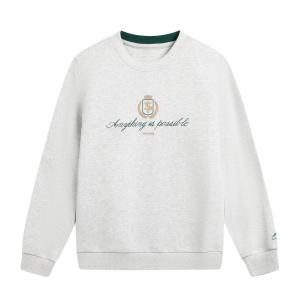 Мужская толстовка LiNing Sports Trend Series, heather серый deep antarctic серый