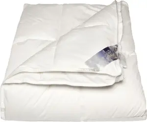 Одеяло из синтепона Polydaun "ELKE", 4 сезона, чехол 100% хлопок, (1 шт.) 240х200 см, белый