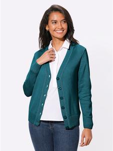 Кардиган в цвете петролеум WITT WEIDEN